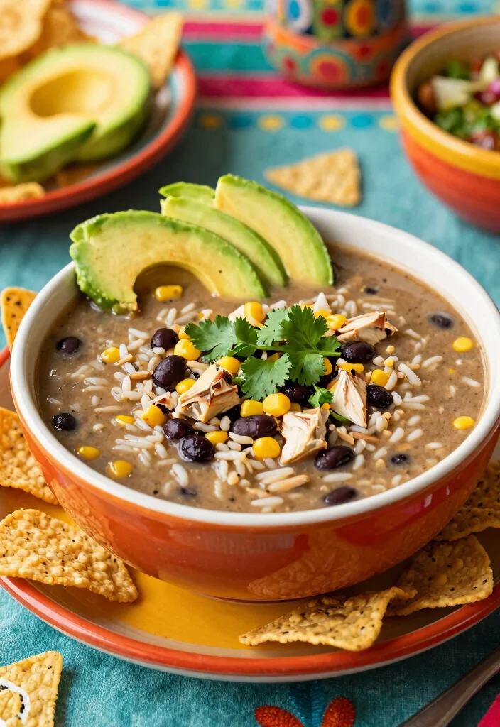 16 Chicken and Rice Soup Recipes for Easy Comfort Food - 12. Tex-Mex Chicken and Rice Soup 1