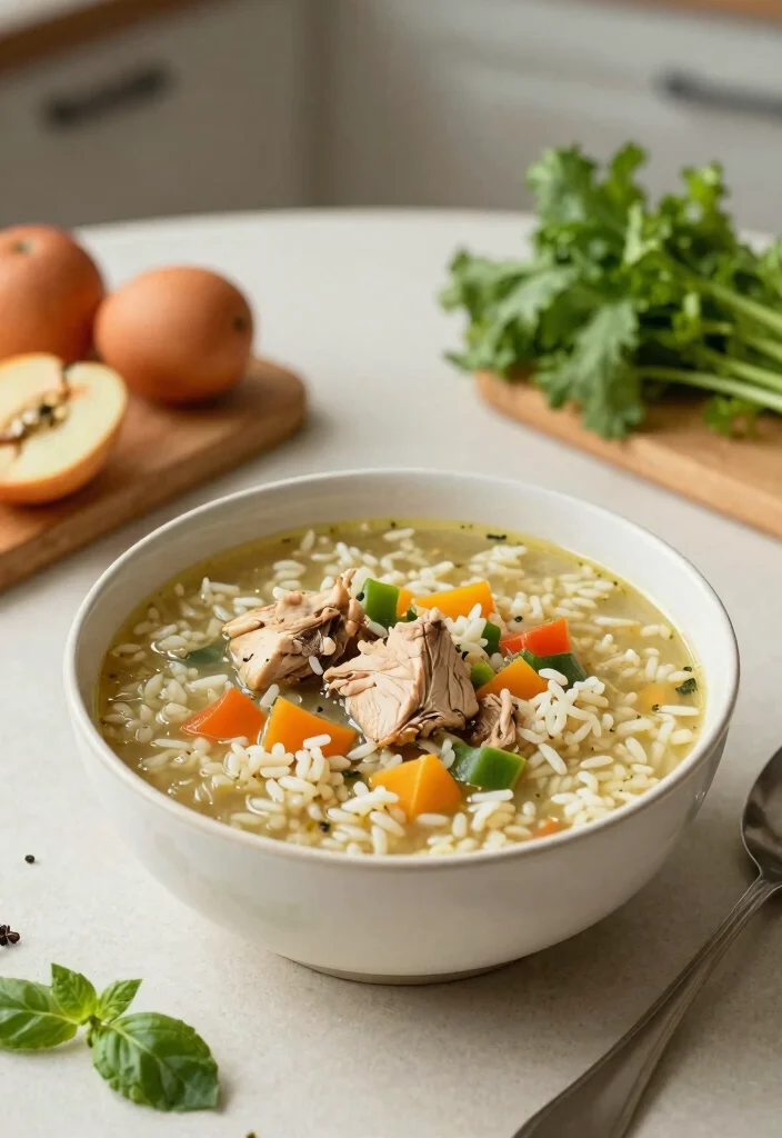 16 Chicken and Rice Soup Recipes for Easy Comfort Food - 15. One-Pot Chicken and Rice Soup 1