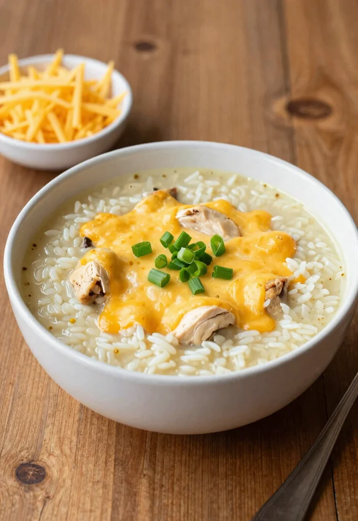 16 Chicken and Rice Soup Recipes for Easy Comfort Food - 9. Cheesy Chicken and Rice Soup 1