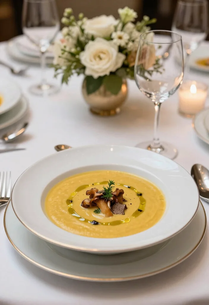 16 Golden Mushroom Soup Recipes Rich and Savory - 2. Creamy Golden Wild Mushroom Soup 1