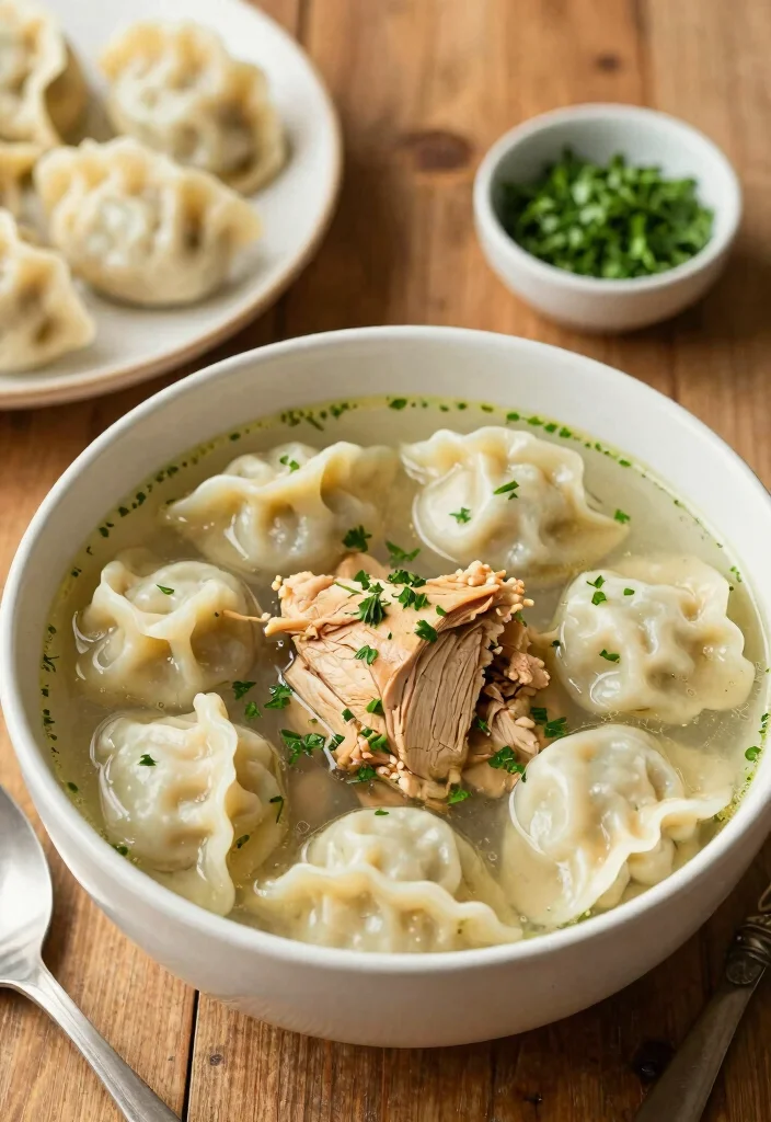16 Rotisserie Chicken Soup Recipes Using Store-Bought Chicken - 15. Chicken and Dumplings Soup 1