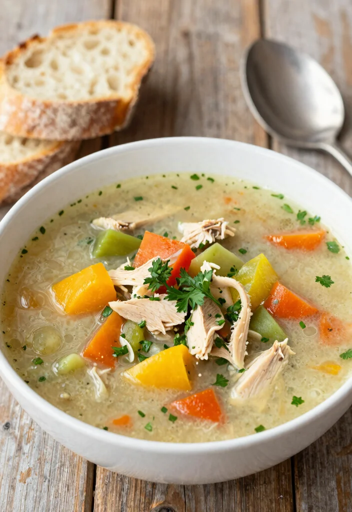 16 Rotisserie Chicken Soup Recipes Using Store-Bought Chicken - 7. Italian Chicken Soup 1