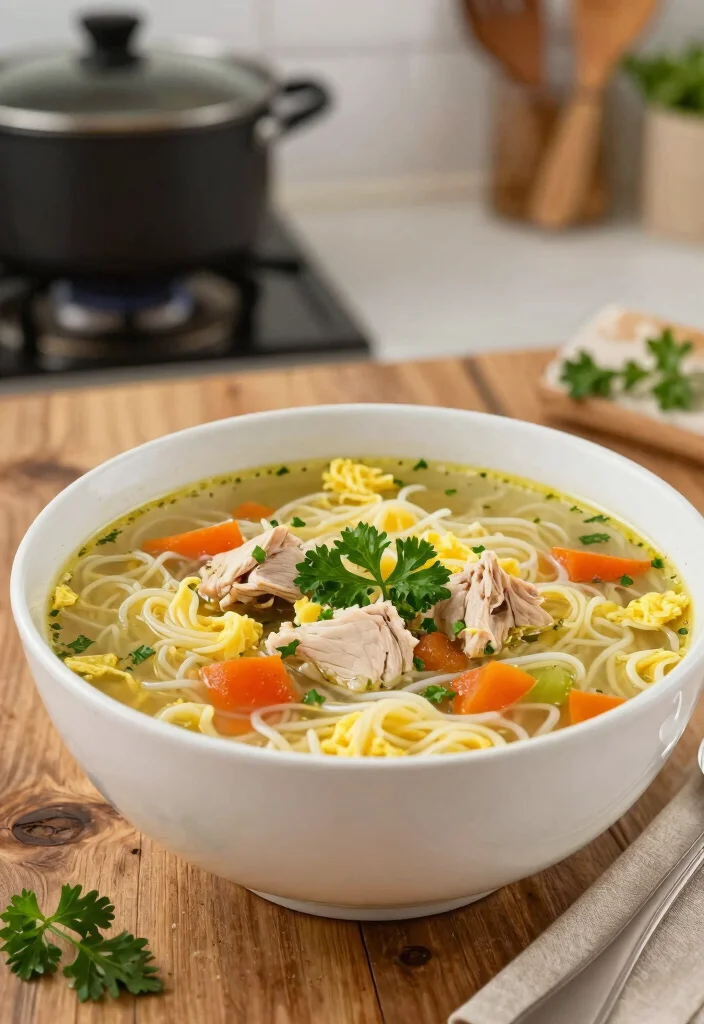 17 Chicken Breast Soup Recipes That Stay Tender and Juicy - 1. Classic Chicken Noodle Soup 1