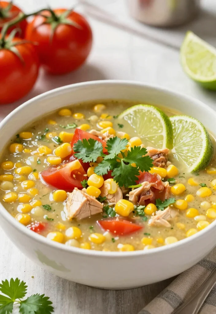 17 Chicken Breast Soup Recipes That Stay Tender and Juicy - 11. Chicken Cilantro Lime Soup 1