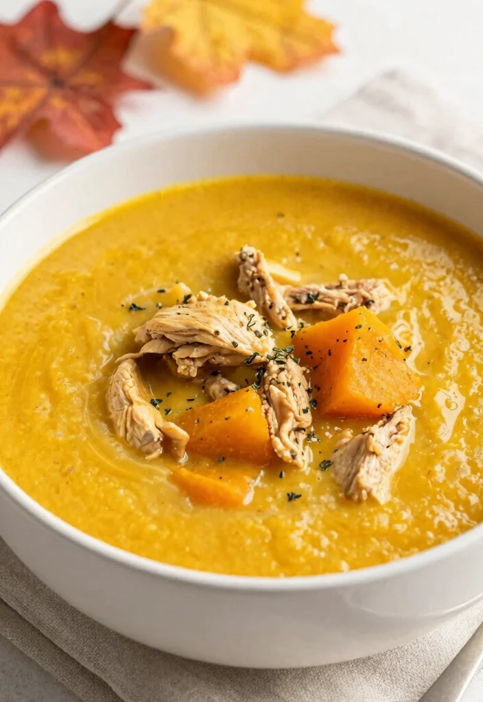 17 Chicken Breast Soup Recipes That Stay Tender and Juicy - 15. Chicken and Sweet Potato Soup 1