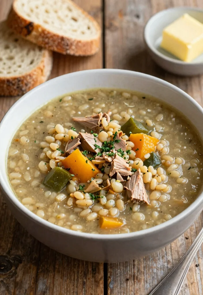 17 Ground Turkey Soup Recipes for Lean Comfort Meals - 15. Turkey and Barley Soup 1