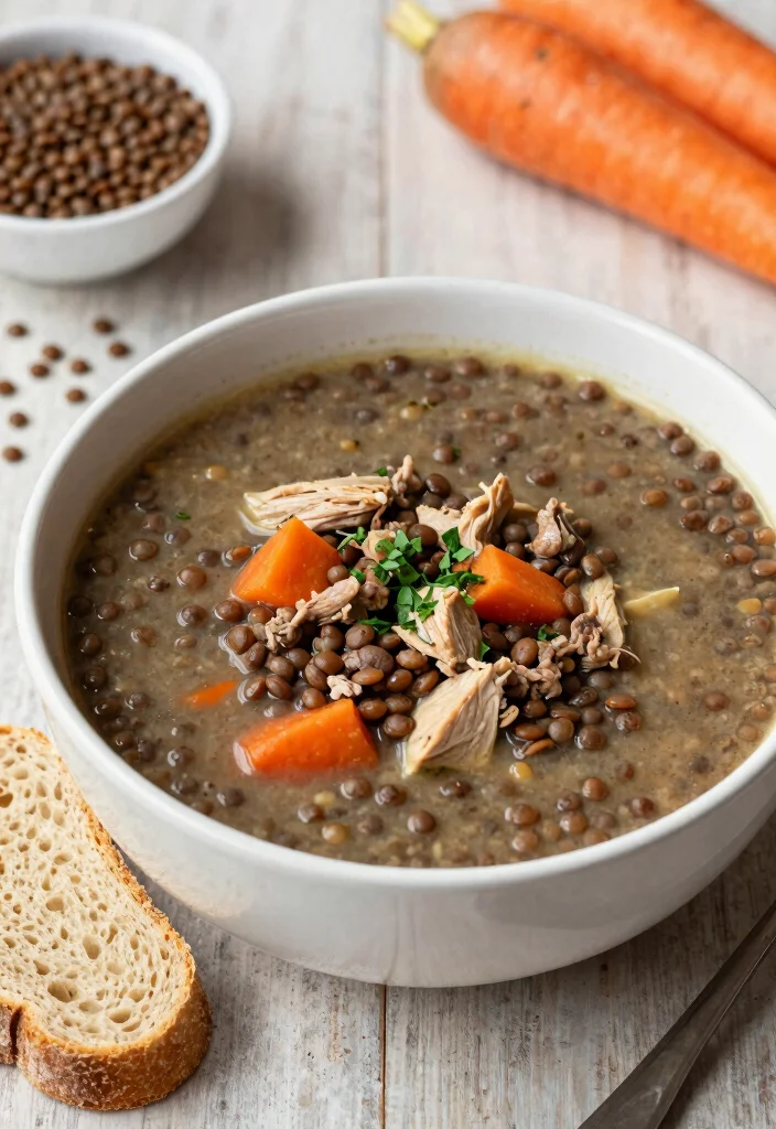 17 Ground Turkey Soup Recipes for Lean Comfort Meals - 4. Turkey and Lentil Soup 1