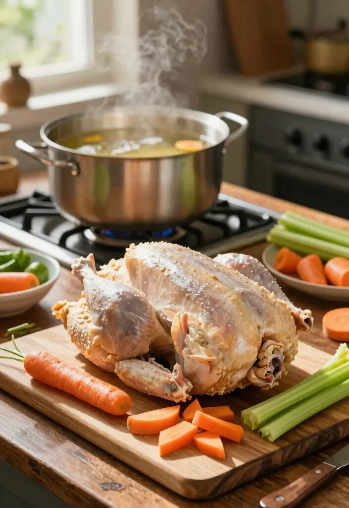 17 Paleo Soup Recipes Made with Clean Ingredients - 1. Classic Chicken Bone Broth Soup 1