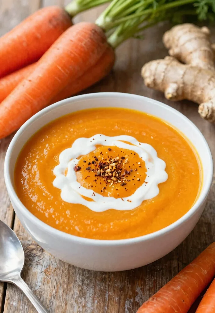 17 Paleo Soup Recipes Made with Clean Ingredients - 13. Spiced Carrot Soup 1