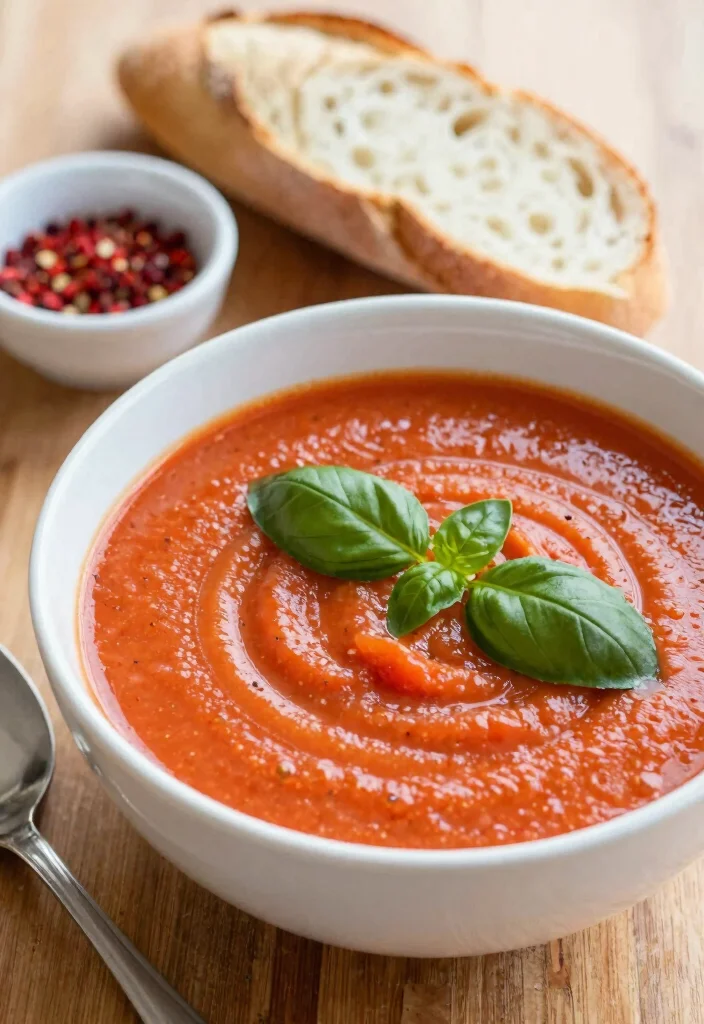17 Paleo Soup Recipes Made with Clean Ingredients - 4. Spicy Tomato Basil Soup 1