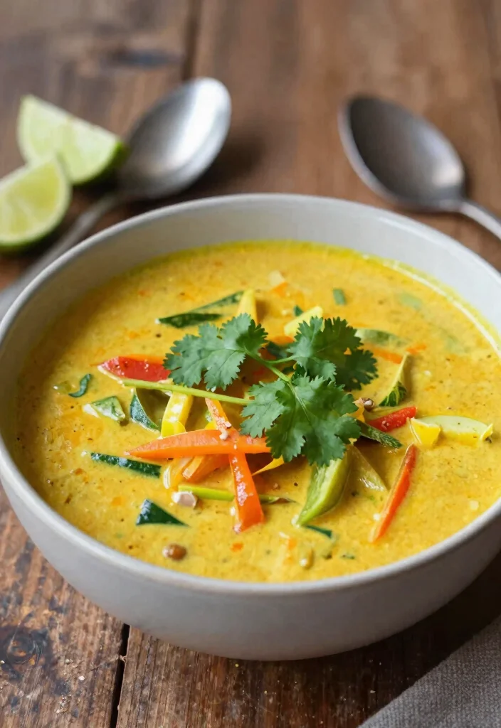 17 Paleo Soup Recipes Made with Clean Ingredients - 6. Thai Coconut Curry Soup 1