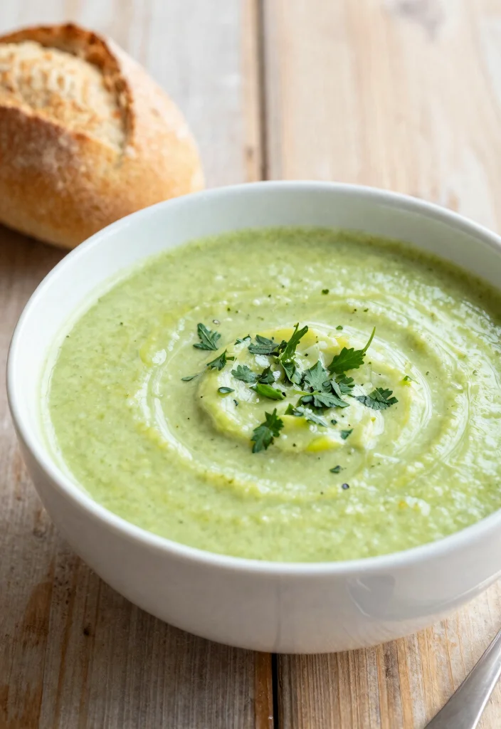 17 Paleo Soup Recipes Made with Clean Ingredients - 9. Creamy Zucchini Soup 1