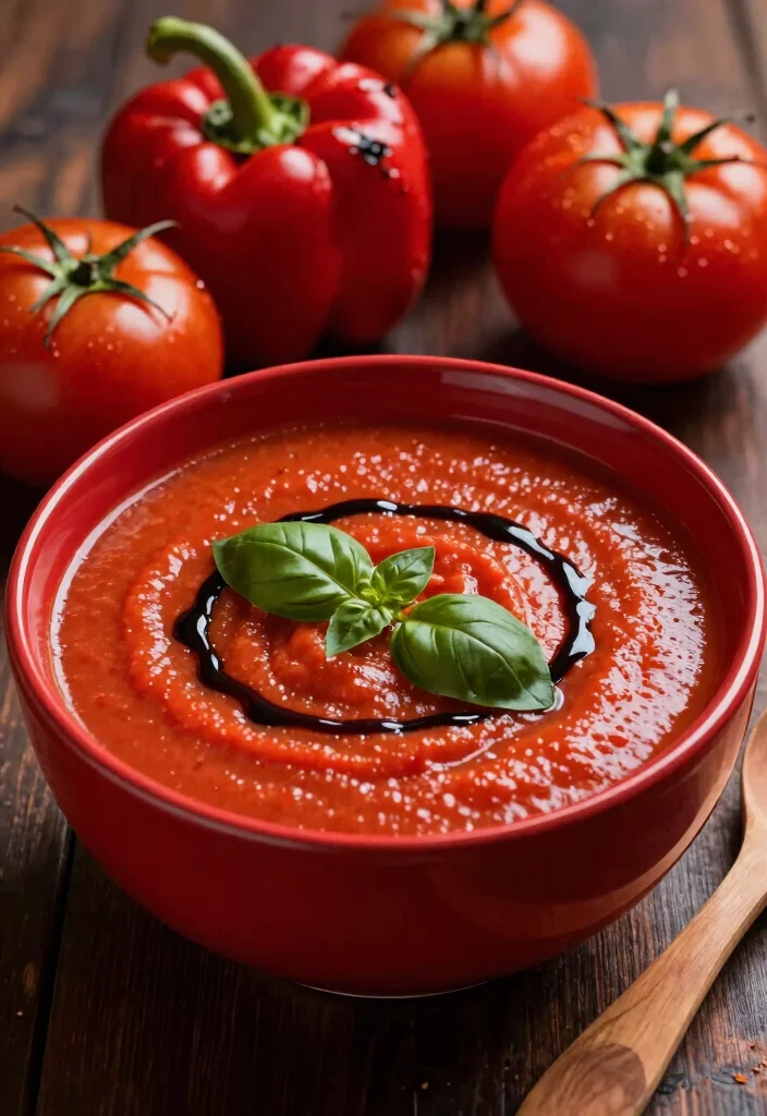 17 Pureed Soup Recipes That Are Smooth and Comforting - 2. Roasted Red Pepper and Tomato Bisque 1