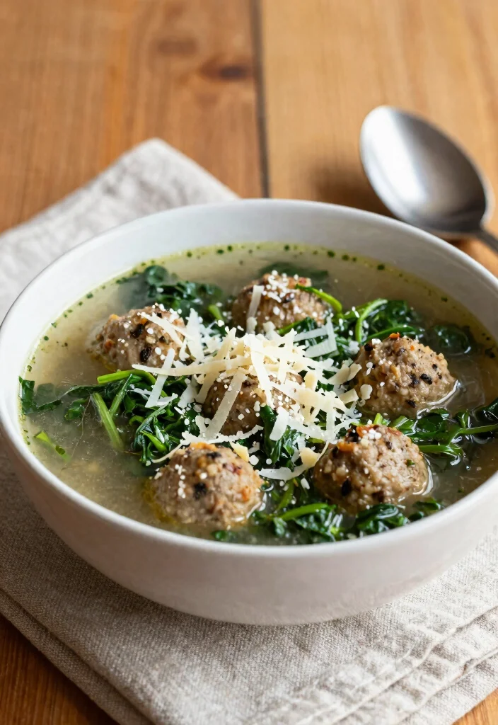 18 Beef Broth Soup Recipes Rich in Flavor - 6. Italian Wedding Soup with Beef 1