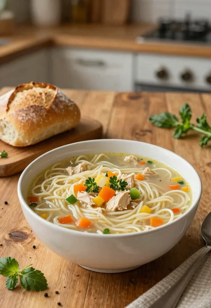 18 Crockpot Chicken Soup Recipes for Hands-Off Cooking - 1. Classic Chicken Noodle Soup 1