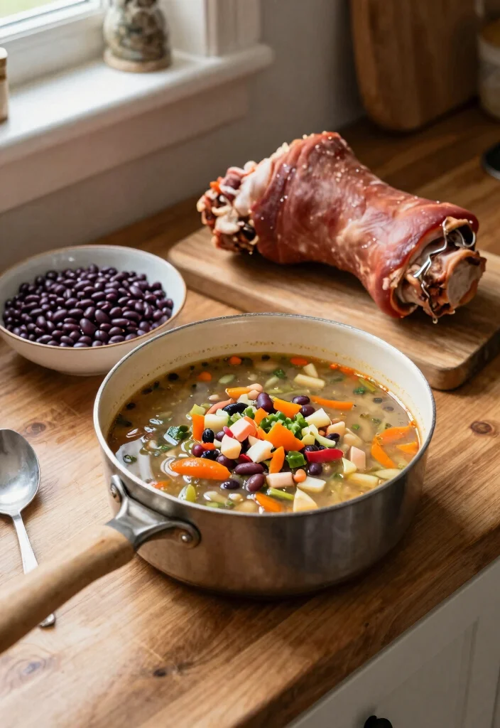 18 Ham and Bean Soup Recipes for Classic Comfort Food - 1. Classic Ham and Bean Soup 1