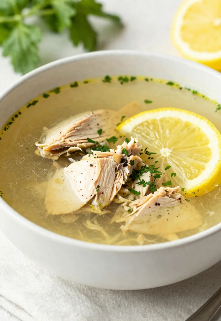 18 Keto Chicken Soup Recipes That Are Low Carb and Filling - 12. Greek Chicken Soup 1