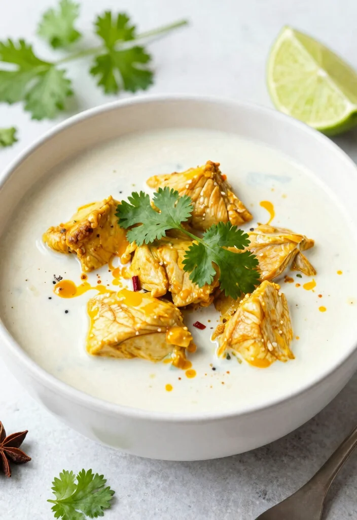 18 Keto Chicken Soup Recipes That Are Low Carb and Filling - 4. Coconut Curry Chicken Soup 1