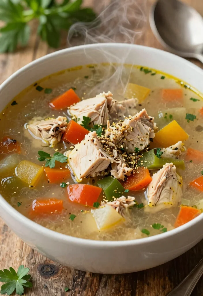 18 Keto Chicken Soup Recipes That Are Low Carb and Filling - 7. Italian Chicken Soup 1