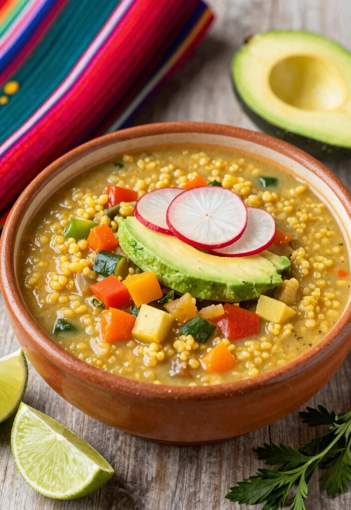 18 Mexican Soup Recipes with Bold and Spicy Flavors - 3. Hearty Vegetable Posole 1