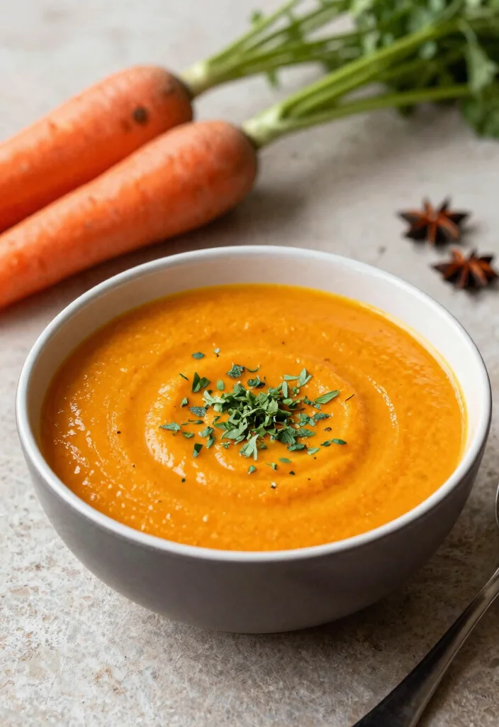 18 Quick and Easy Soup Recipes Ready in Under 30 Minutes - 11. Moroccan Spiced Carrot Soup 1