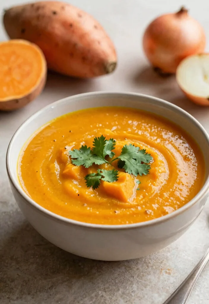 18 Quick and Easy Soup Recipes Ready in Under 30 Minutes - 16. Curried Sweet Potato Soup 1