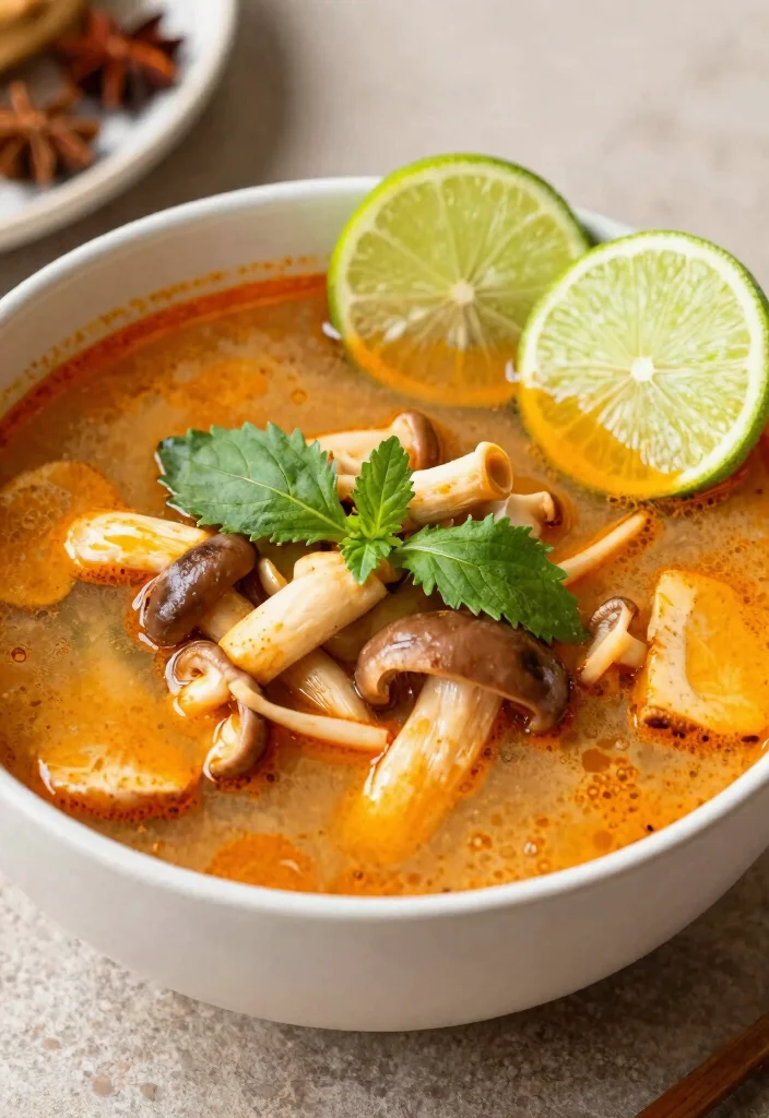 19 Asian Soup Recipes Packed with Bold Flavors - 12. Thai Tom Yum Soup 1