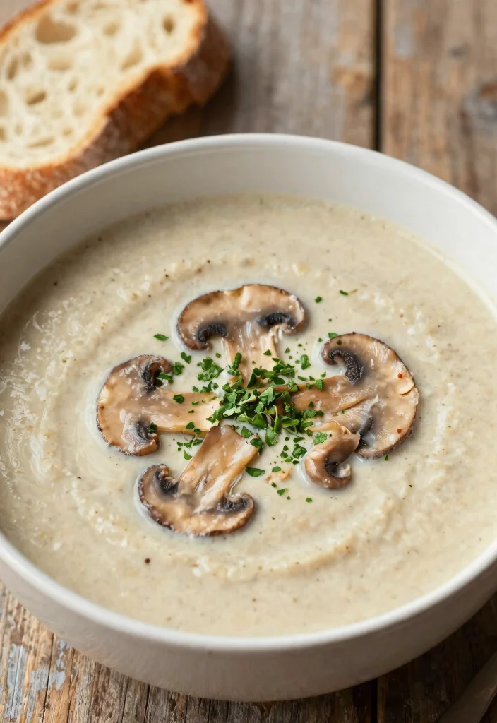 19 Asian Soup Recipes Packed with Bold Flavors - 15. Creamy Vegan Mushroom Soup 1