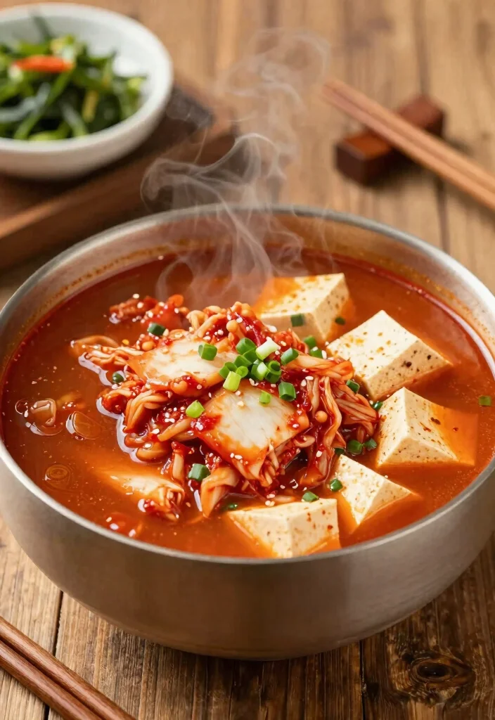19 Asian Soup Recipes Packed with Bold Flavors - 2. Spicy Kimchi Soup 1