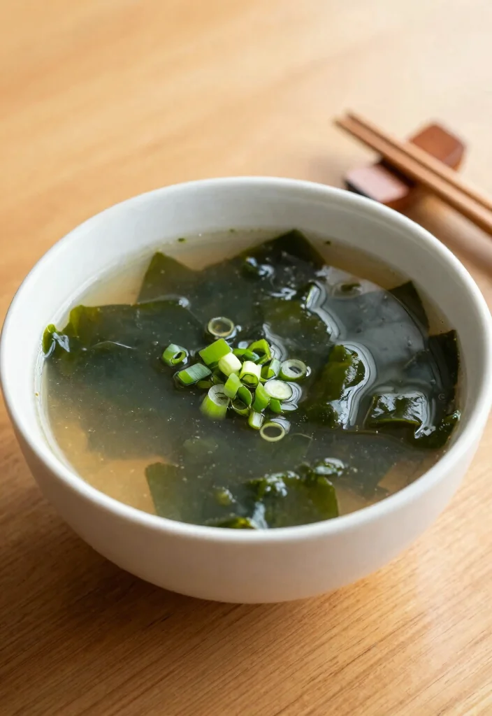 19 Asian Soup Recipes Packed with Bold Flavors - 3. Quick Miso Soup with Seaweed 1