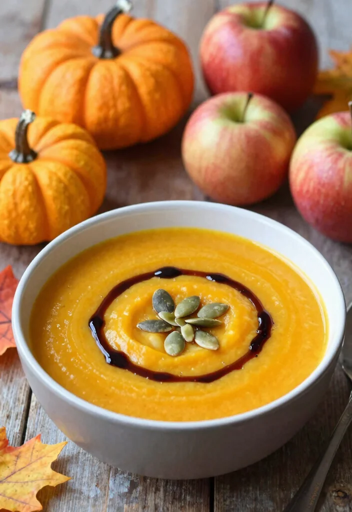 19 Broth-Based Soup Recipes That Are Light but Nourishing - 10. Butternut Squash and Apple Soup 1