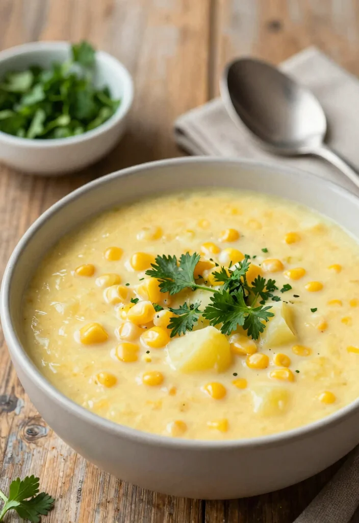 19 Broth-Based Soup Recipes That Are Light but Nourishing - 11. Corn Chowder with Potatoes 1