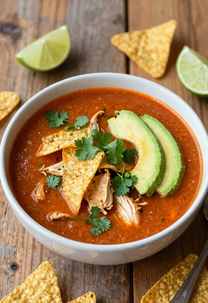 19 Broth-Based Soup Recipes That Are Light but Nourishing - 18. Chicken Tortilla Soup 1
