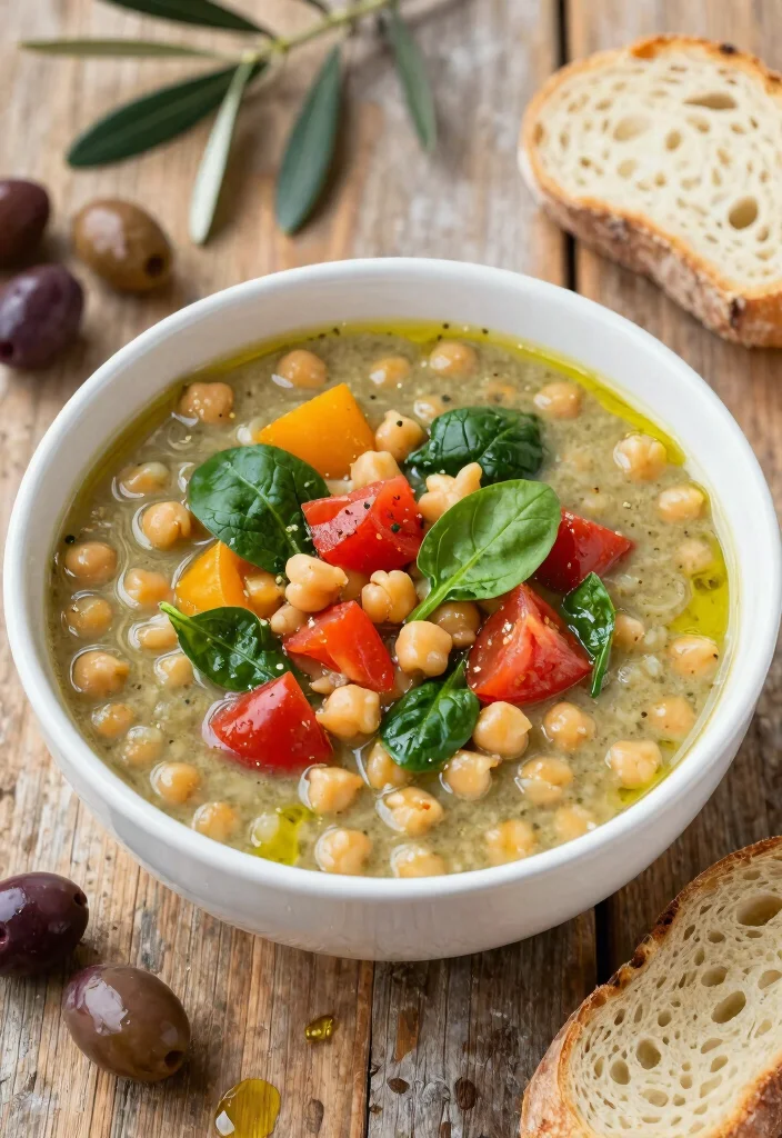 19 Broth-Based Soup Recipes That Are Light but Nourishing - 8. Mediterranean Chickpea Soup 1