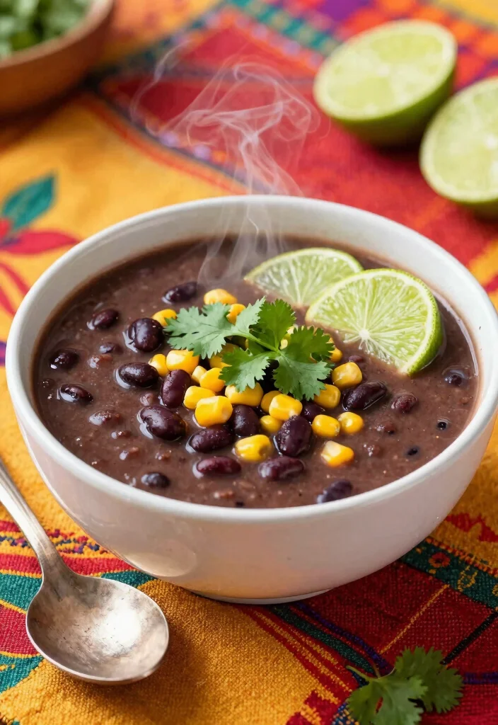19 Broth-Based Soup Recipes That Are Light but Nourishing - 9. Black Bean and Corn Soup 1