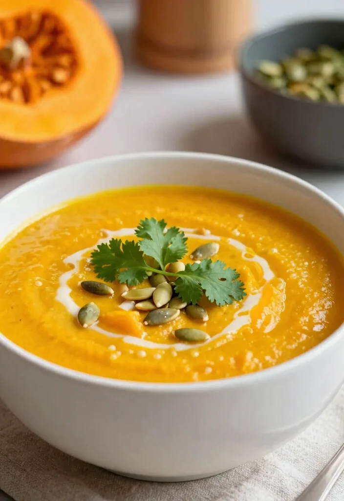 19 Busy Day Soup Recipes You Can Make Fast After Work - 18. Curried Pumpkin Soup 1