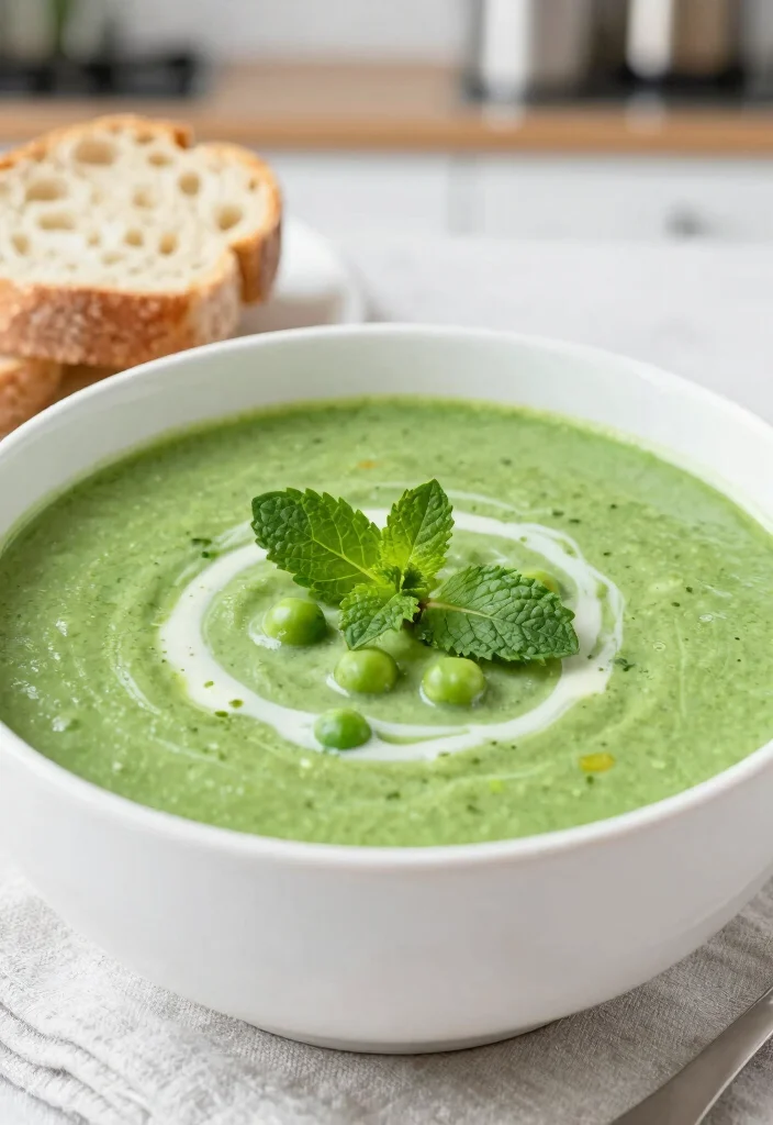 19 Busy Day Soup Recipes You Can Make Fast After Work - 9. Easy Pea Soup 1