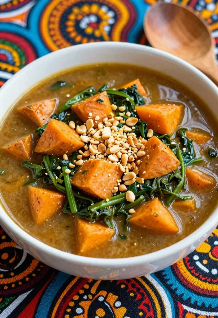 19 Healthy Veggie Soup Recipes for Clean Eating - 11. African Peanut Stew 1
