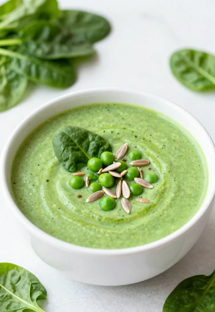 19 Healthy Veggie Soup Recipes for Clean Eating - 17. Green Goddess Soup 1