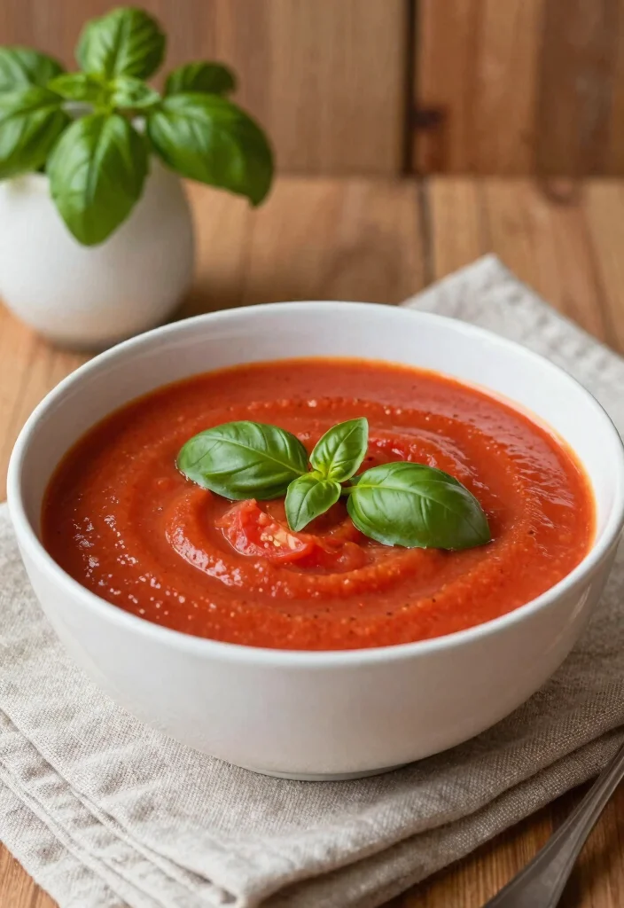 19 Healthy Veggie Soup Recipes for Clean Eating - 2. Creamy Tomato Basil Soup 1