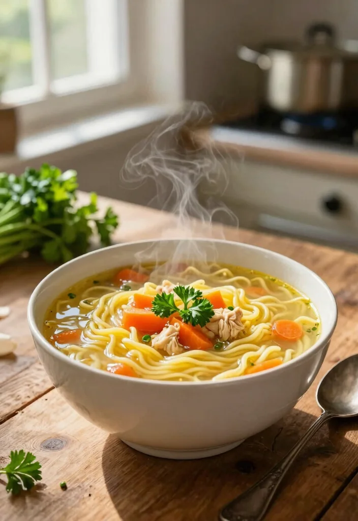 19 Homemade Chicken Soup Recipes Just Like Grandma Made - 1. Classic Chicken Noodle Soup 1