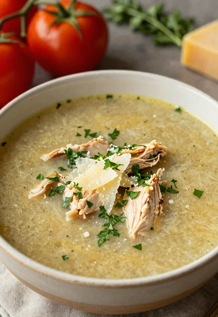 19 Homemade Chicken Soup Recipes Just Like Grandma Made - 17. Italian Chicken Soup 1