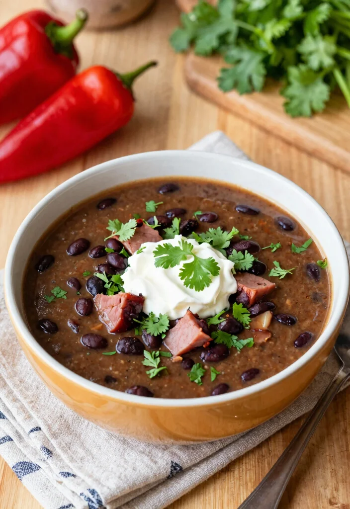 19 Instant Pot Ham and Bean Soup Recipes for Busy Days - 2. Smoky Chipotle Ham and Bean Soup 1