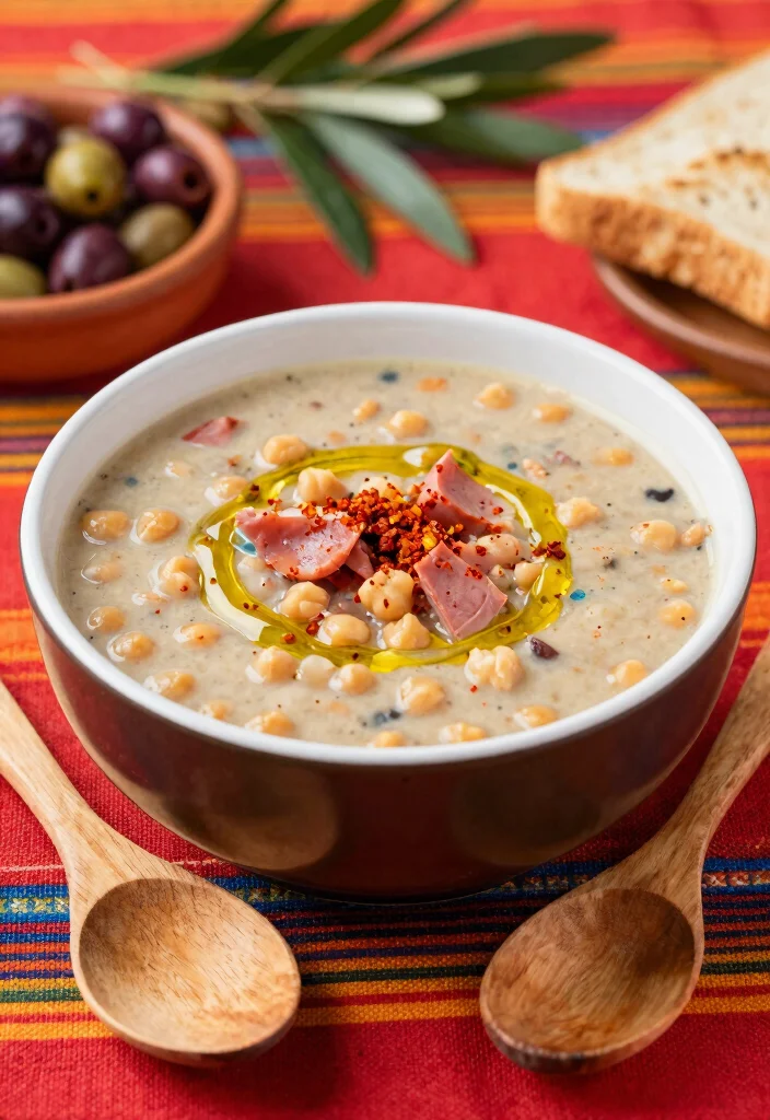 19 Instant Pot Ham and Bean Soup Recipes for Busy Days - 9. Spanish-Style Ham and Bean Soup 1