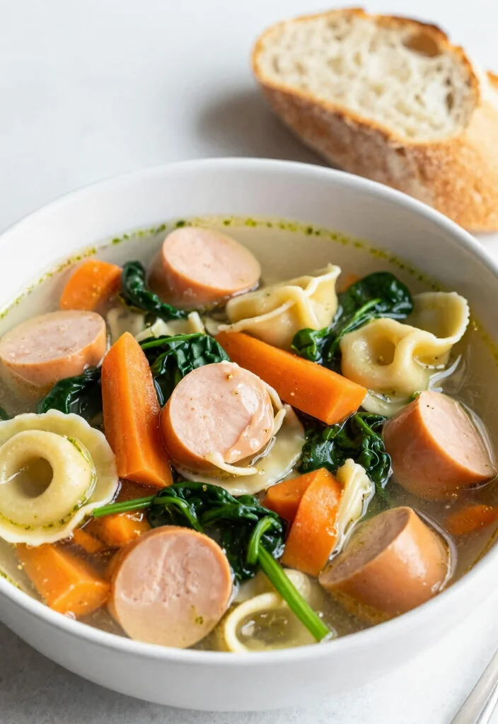 19 Italian Sausage Tortellini Soup Recipes for Comfort Dinners - 5. Chicken Sausage and Tortellini Soup 1