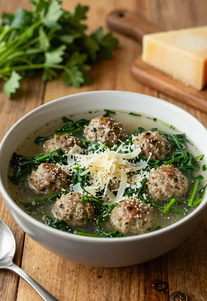 19 Low Carb Keto Soup Recipes That Keep You Full - 11. Italian Wedding Soup 1