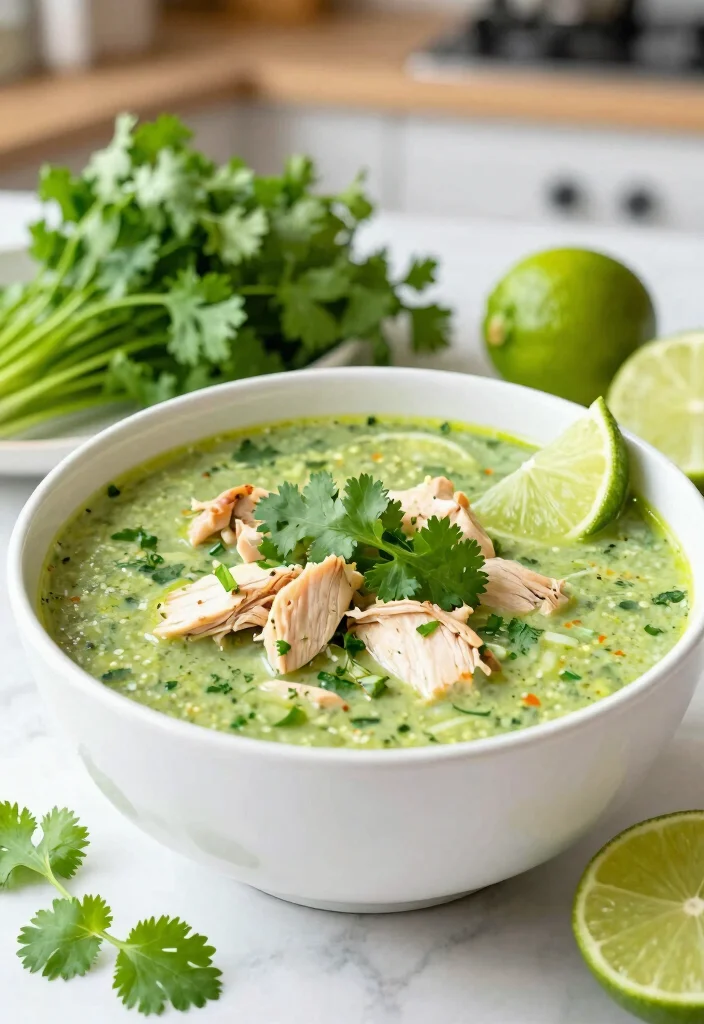 19 Mexican Chicken Soup Recipes with Bold and Spicy Flavors - 15. Spicy Cilantro Lime Chicken Soup 1