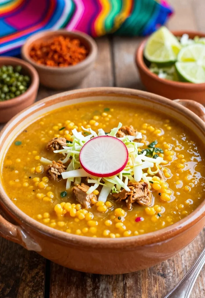 19 Mexican Chicken Soup Recipes with Bold and Spicy Flavors - 6. Mexican Chicken Pozole 1