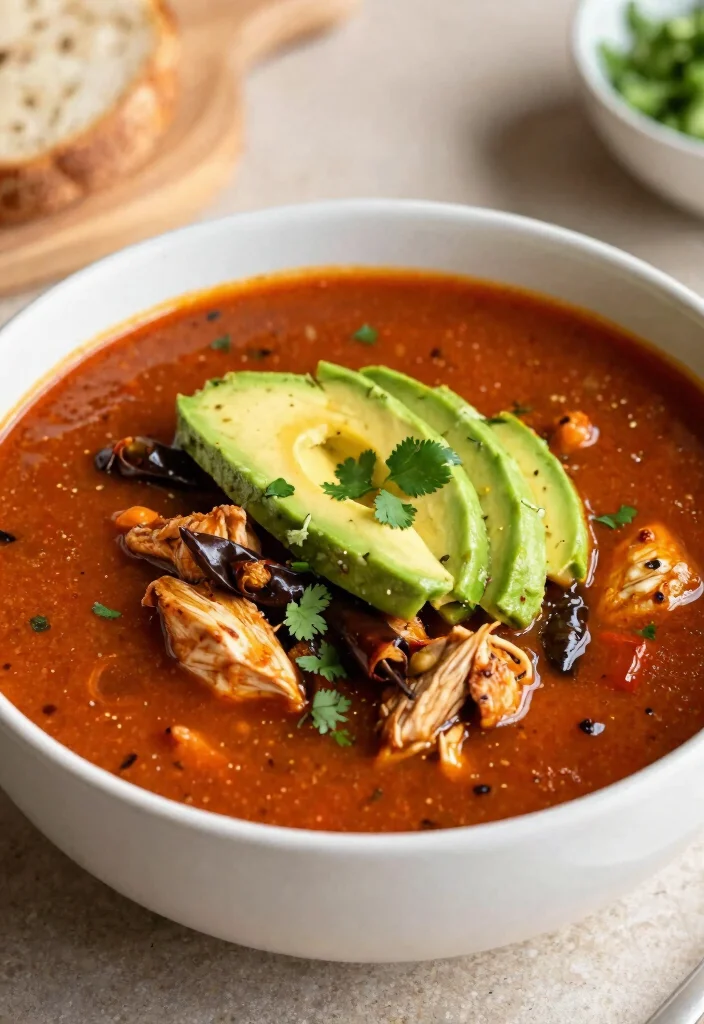 19 Mexican Chicken Soup Recipes with Bold and Spicy Flavors - 9. Spicy Chipotle Chicken Soup 1
