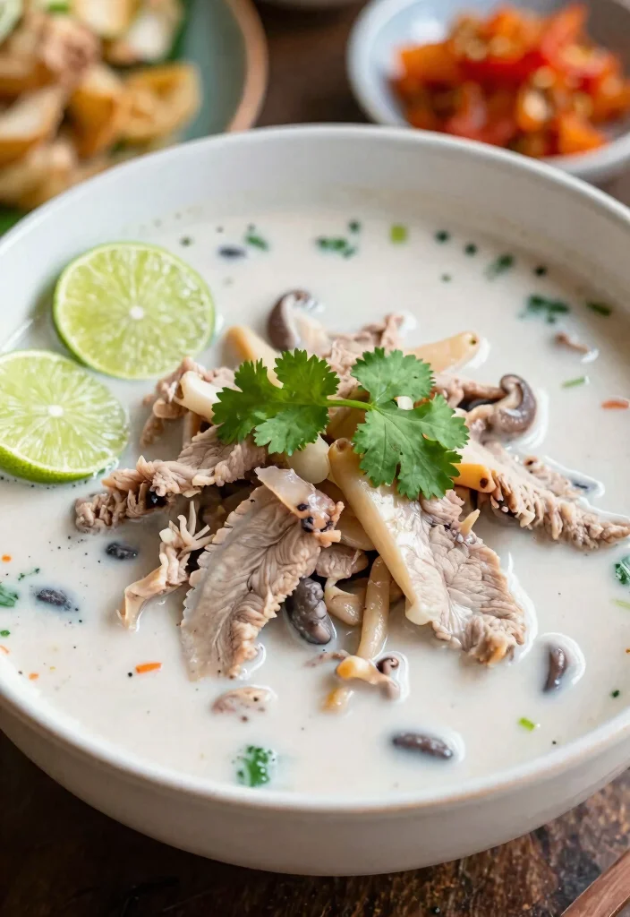 19 Pork Soup Recipes That Are Hearty and Satisfying - 10. Exotic Thai Pork Soup 1